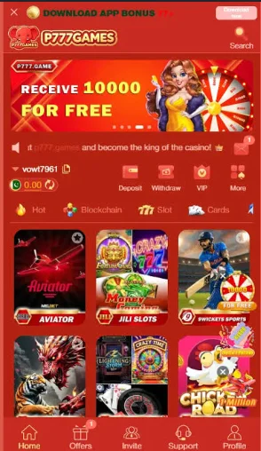 p777 game download