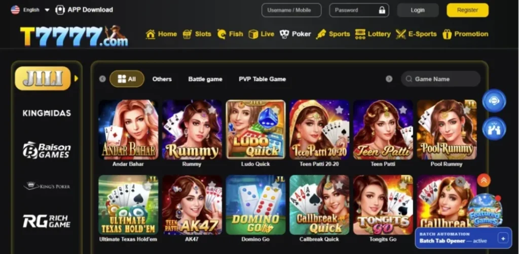 T7777 Game Download